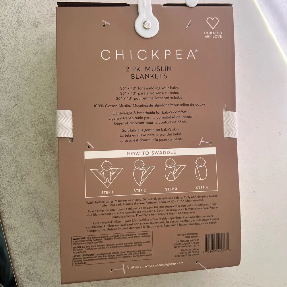 Chickpea pack muslin